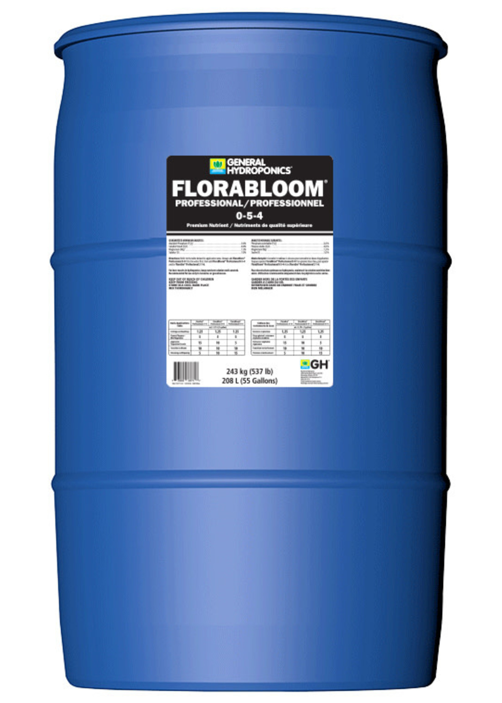 General Hydroponics GH Flora Bloom PRO CDN 55GAL/1