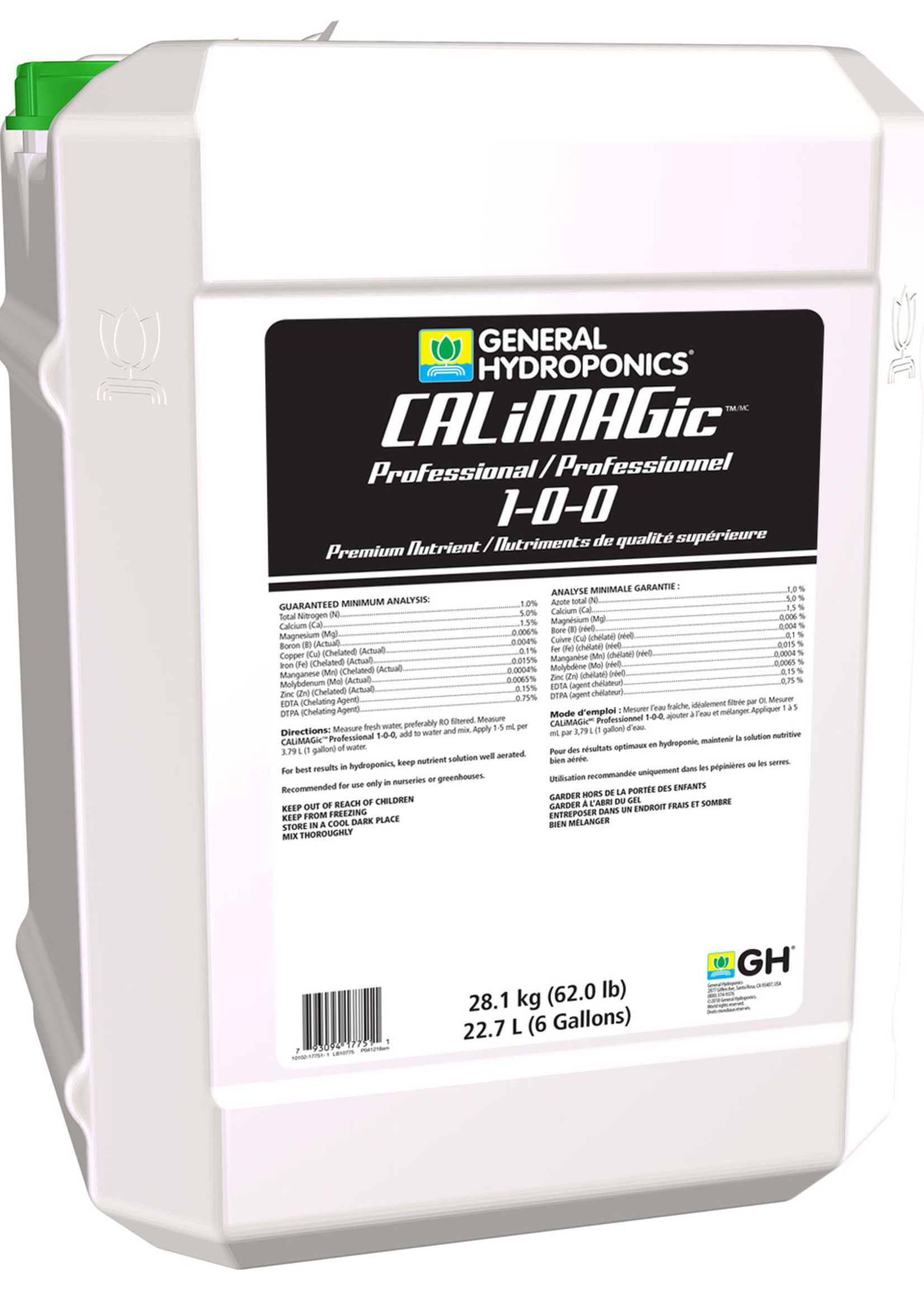 General Hydroponics GH CaliMagic Pro 6 Gallon
