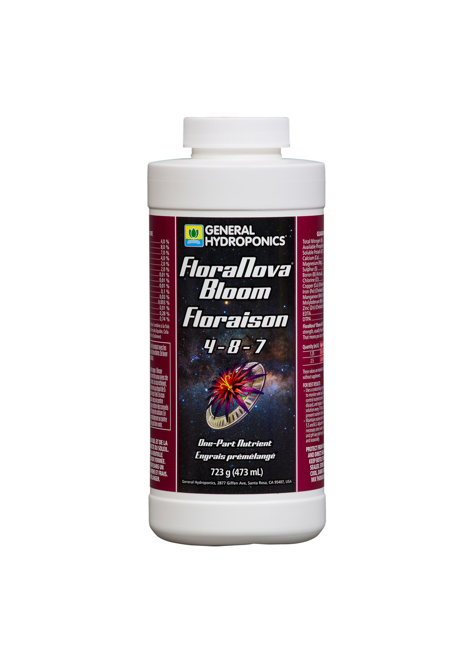 General Hydroponics GH FloraNova Bloom Pint (12/Cs)