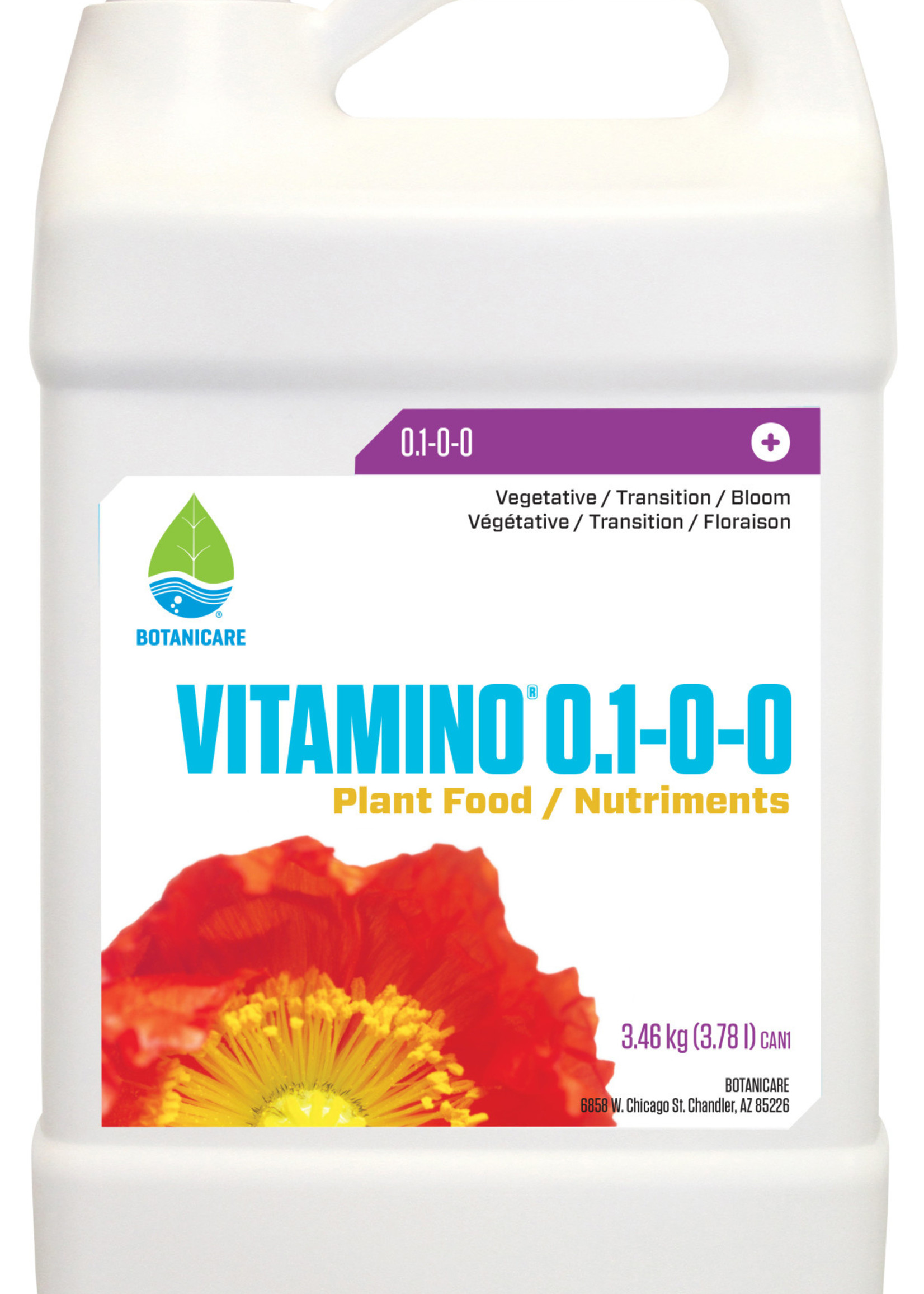 Botanicare Botanicare Vitamino Gallon (4/Cs)