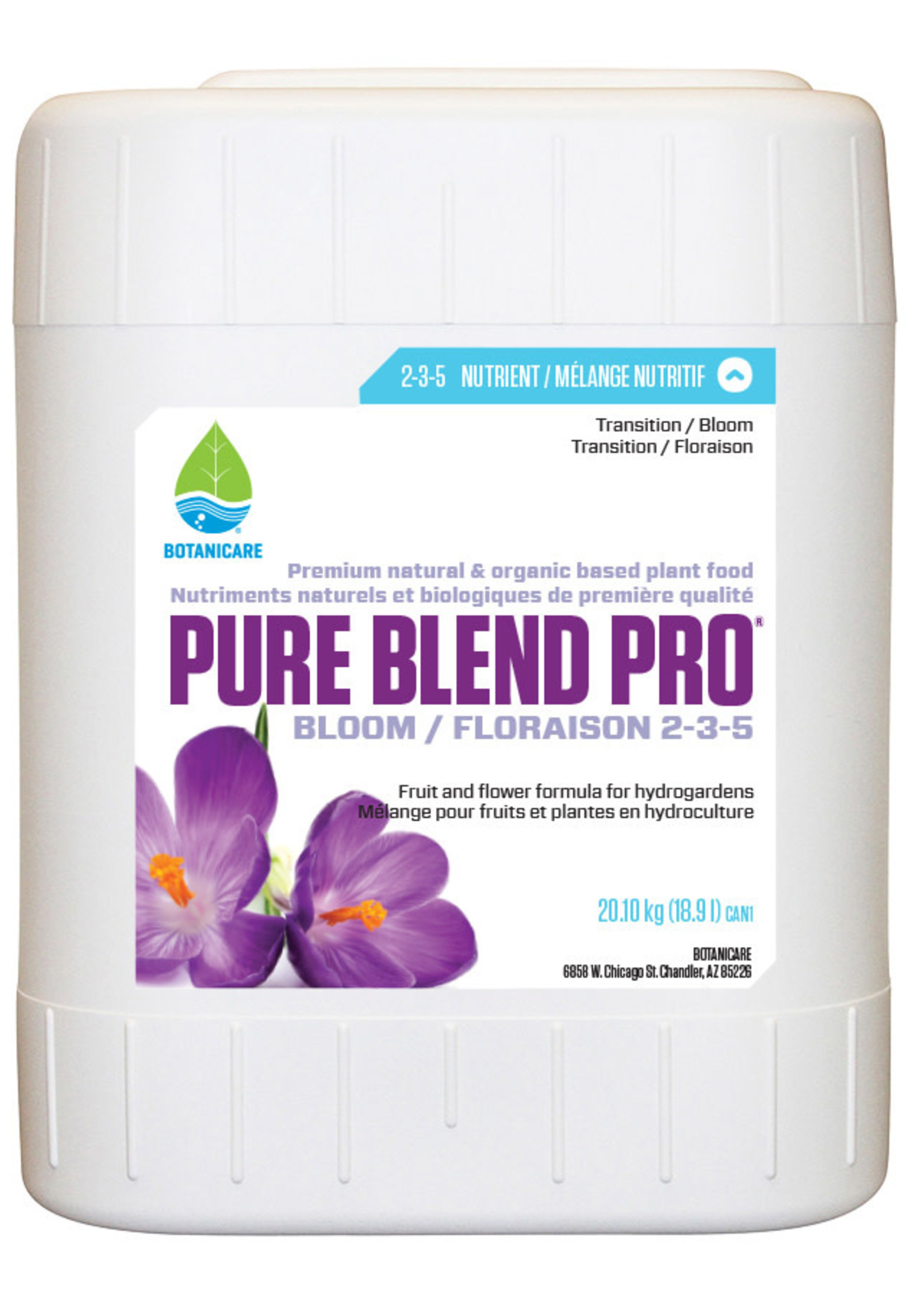 Botanicare Botanicare Pure Blend Pro Bloom 5 Gallon
