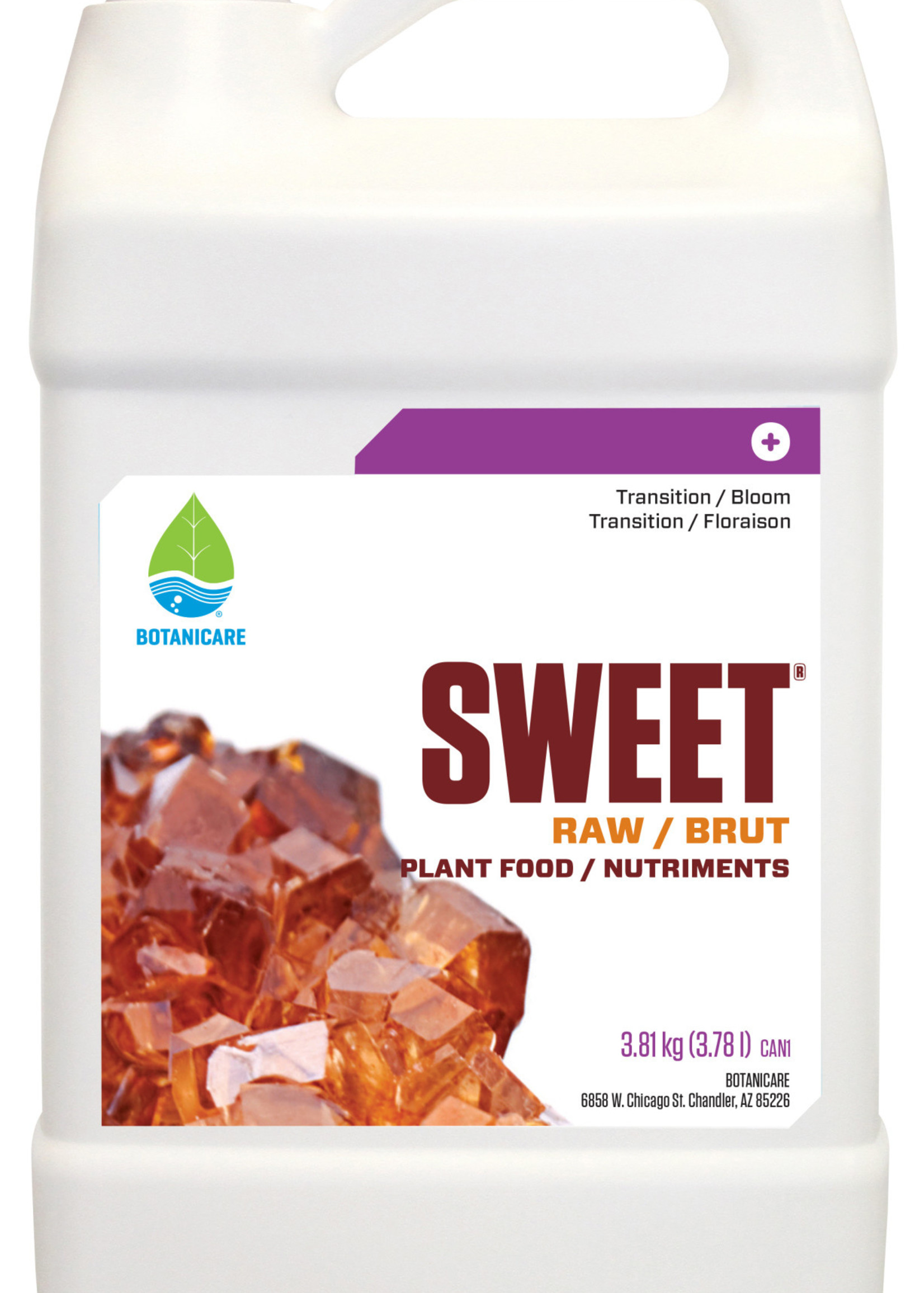 Botanicare Botanicare Sweet Carbo Raw Gallon (4/Cs)