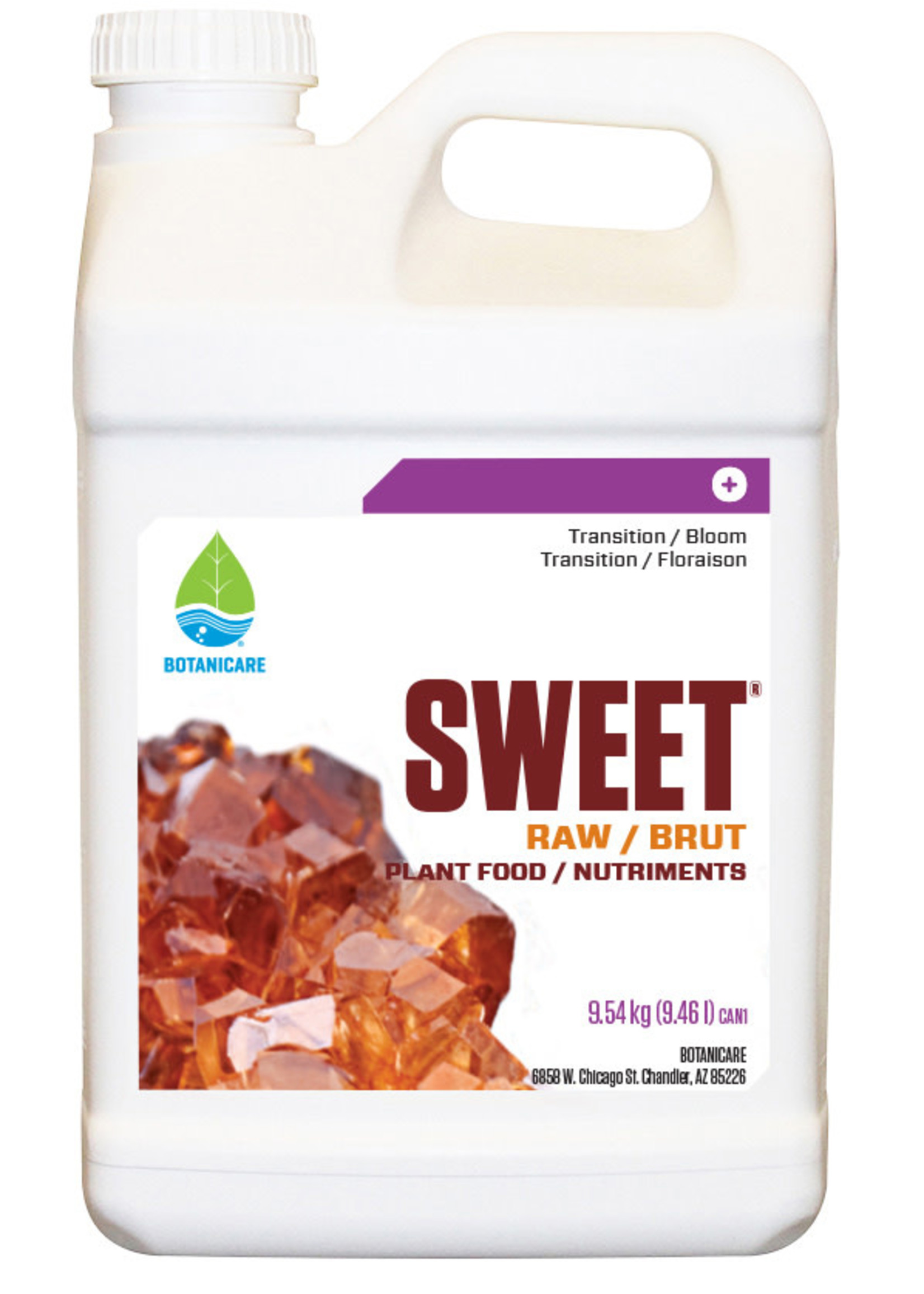 Botanicare Botanicare Sweet Carbo Raw 2.5 Gallon (2/Cs)