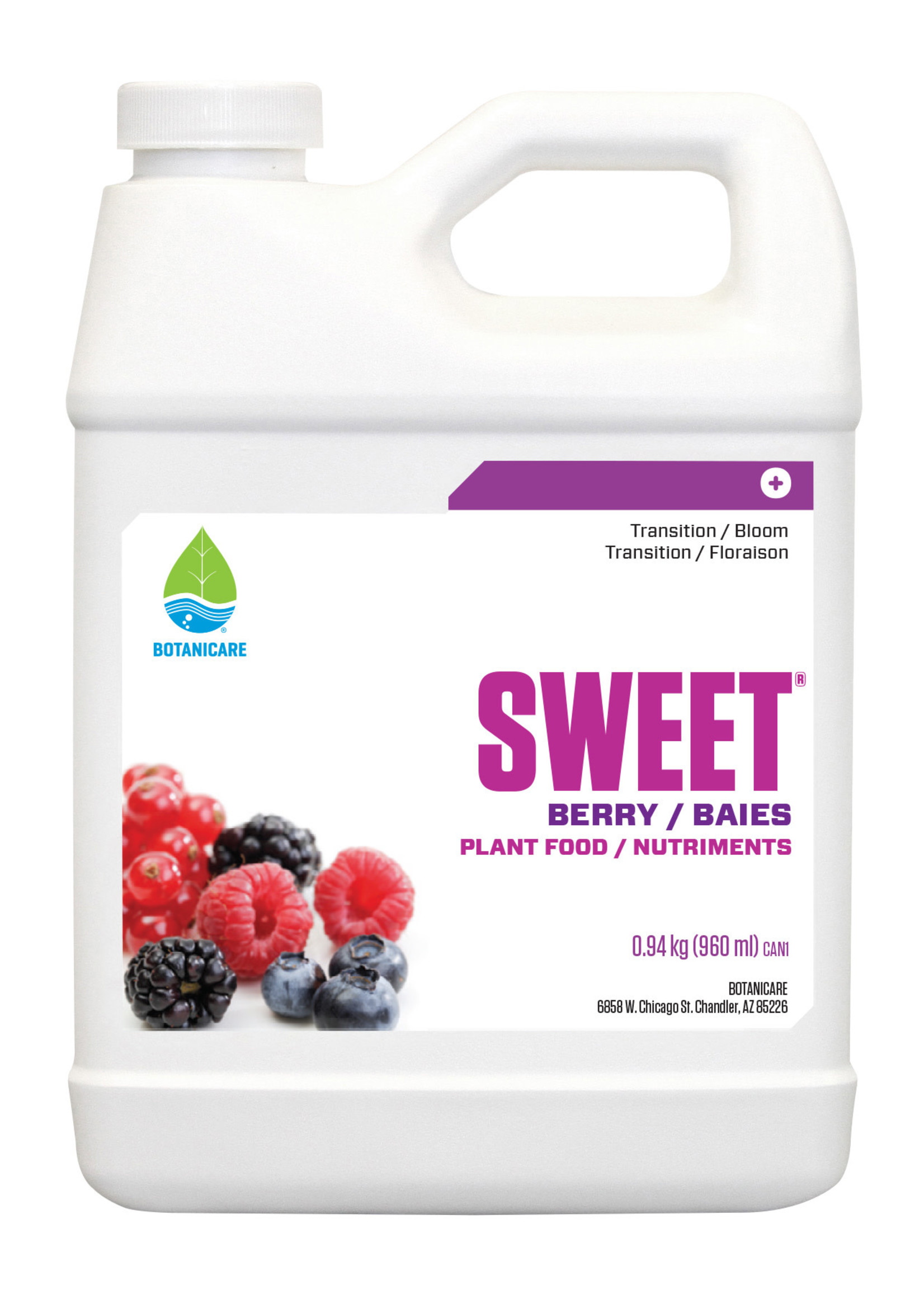 Botanicare Botanicare Sweet Berry Quart (12/Cs)