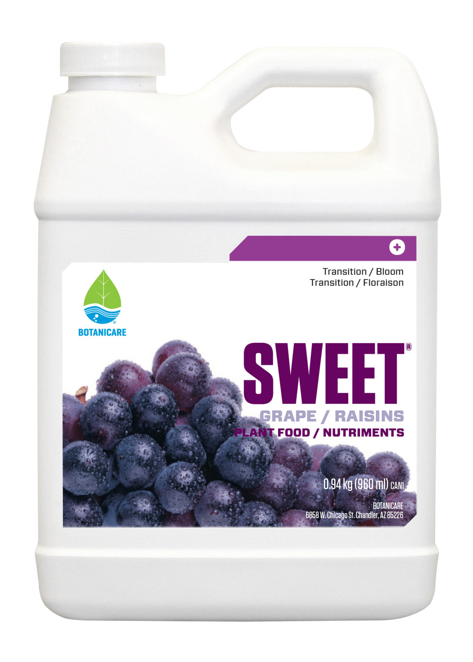 Botanicare Botanicare Sweet Carbo Grape Gallon (4/Cs)