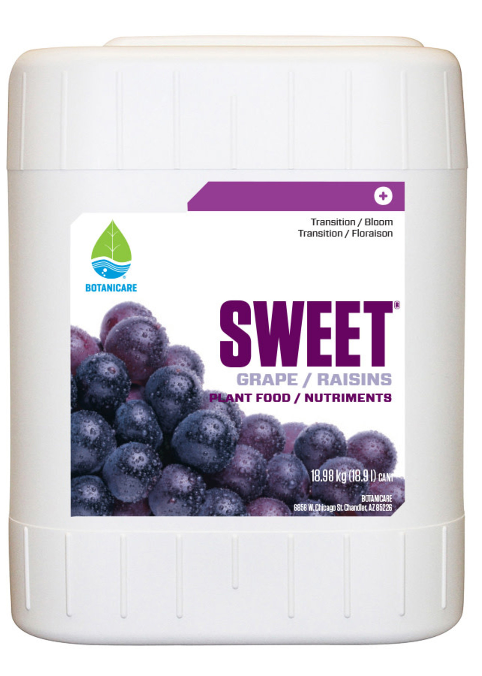 Botanicare Botanicare Sweet Carbo Grape 5 Gallon