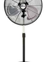 Hurricane Hurricane Pro High Velocity Oscillating Metal Stand Fan 20 in