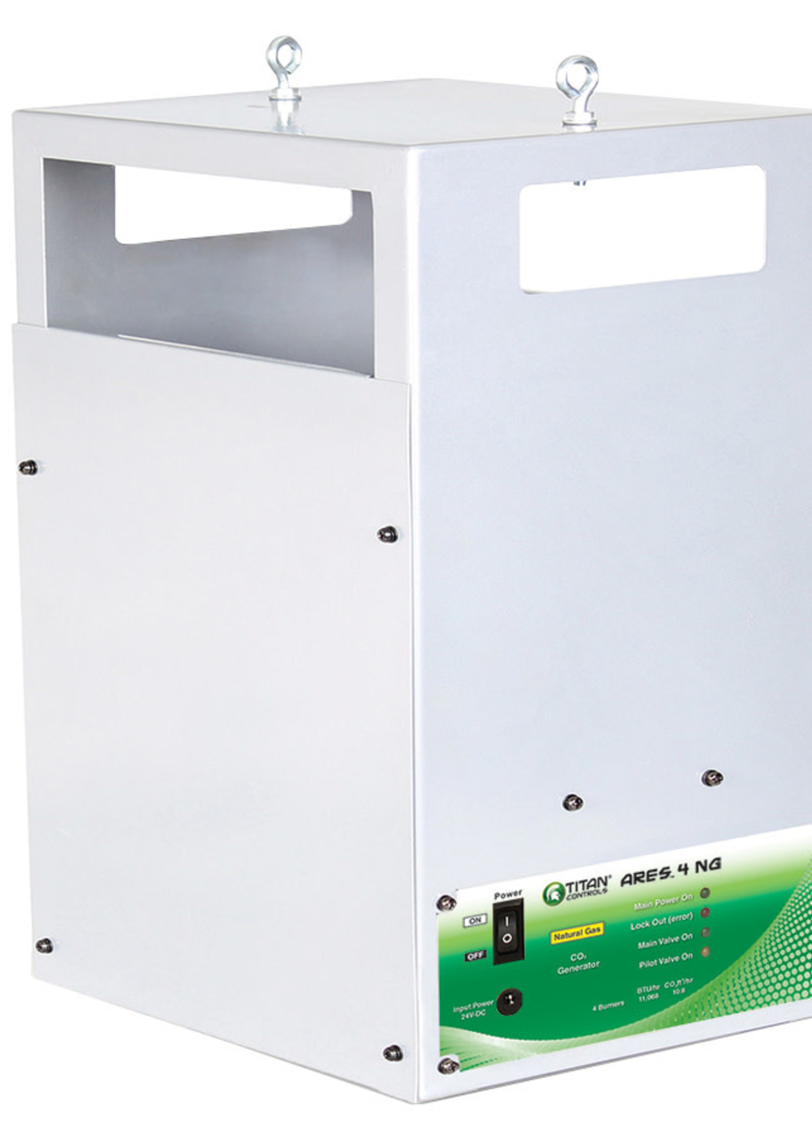 Titan Controls Titan Controls Ares 4 - Four Burner NG CO2 Generator - 10.8 CUFT/HR