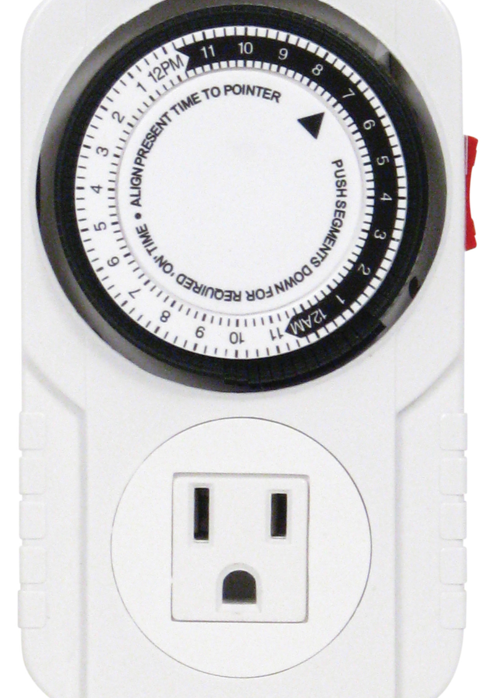 Titan Controls Titan Controls Apollo 6 - One Outlet Mechanical Timer (10/Cs)