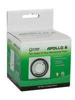Titan Controls Titan Controls® Apollo® 8 - Two Outlet Mechanical Timer