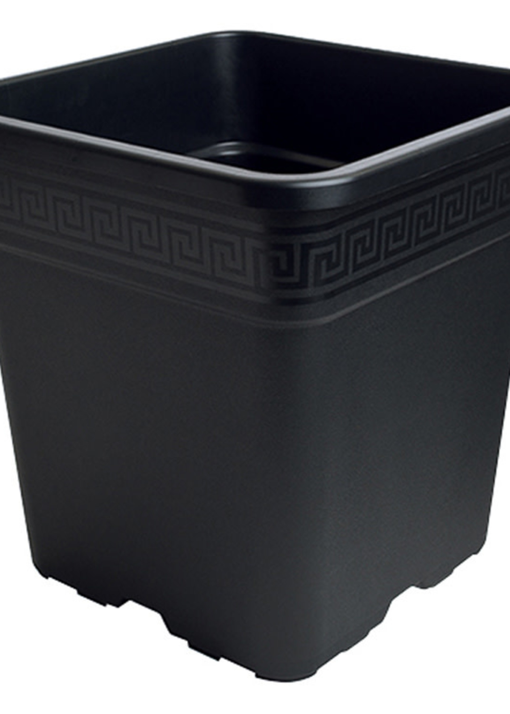 Gro Pro Black Square Pot 1/2 Gallon
