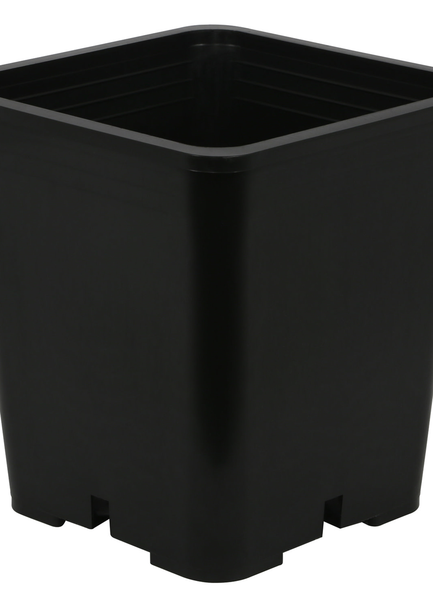 Gro Pro Premium Black Square Pot 9 in x 9 in x 10.5 in (100/Cs)