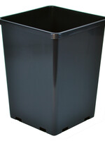 Gro Pro Rose Bucket Black 7.6 in x 7.6 in x 9.7 in (10/Cs)