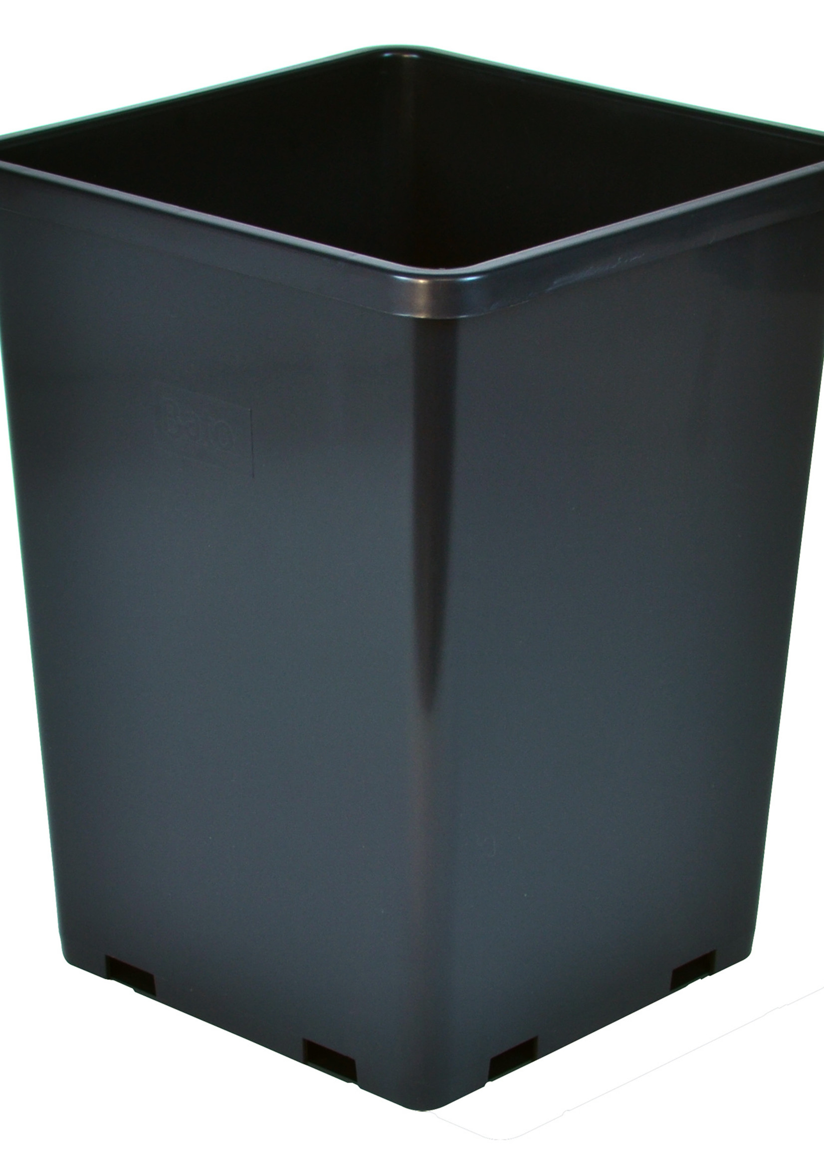Gro Pro Rose Bucket Black 7.6 in x 7.6 in x 9.7 in (10/Cs)