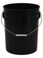 Gro Pro Black Plastic Bucket 3.5 Gallon