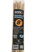 Growers Edge Grower's Edge Natural Bamboo 8 ft - 6/Bag (20 Bags/Bundle)