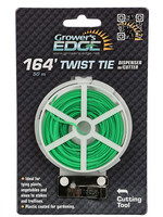 Growers Edge Grower's Edge Green Twist Tie Dispenser w/ Cutter - 164 ft (6/Cs)