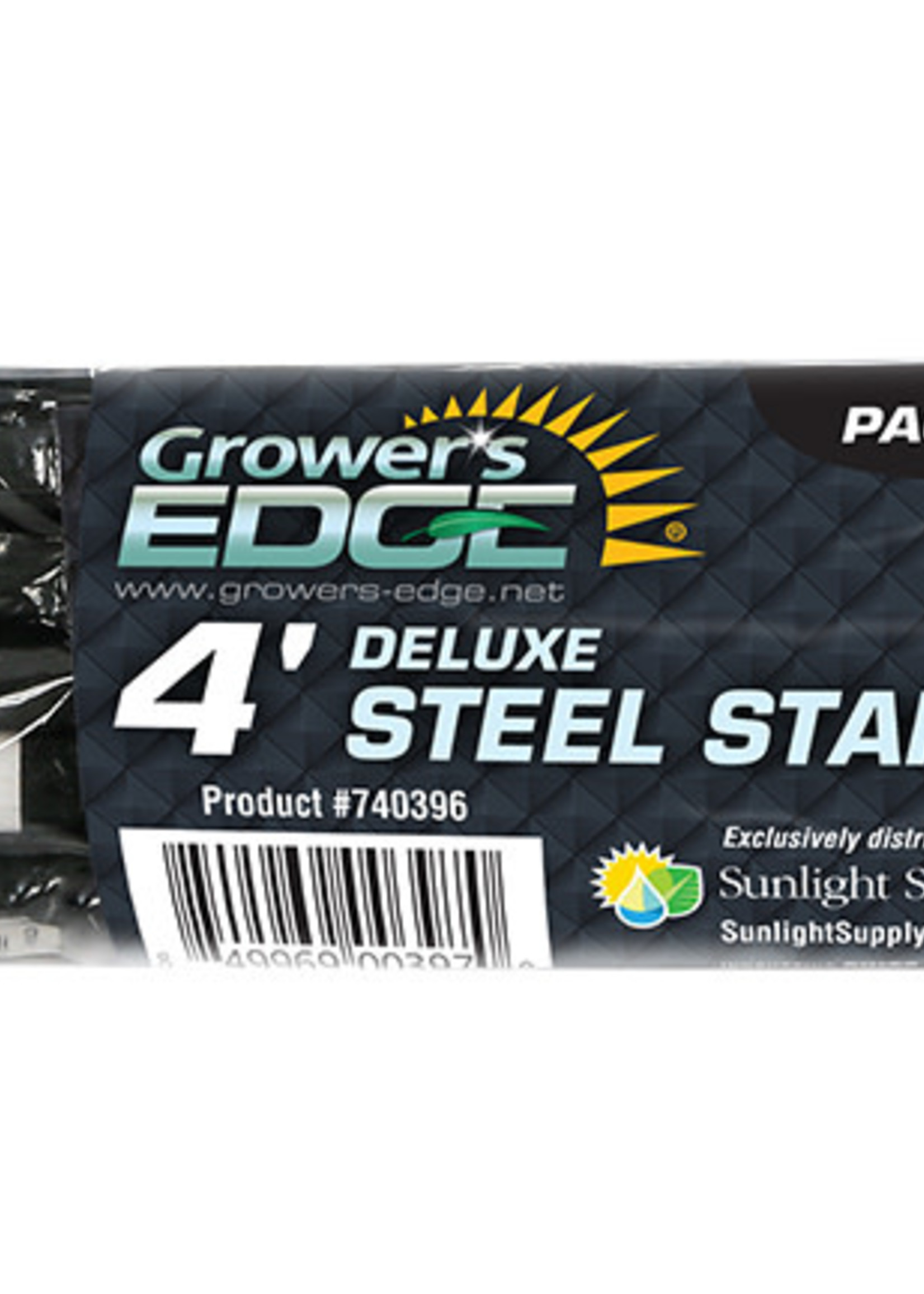 Growers Edge Grower's Edge Deluxe Steel Stake 5/16 in Diameter 4 ft (20/Bag)