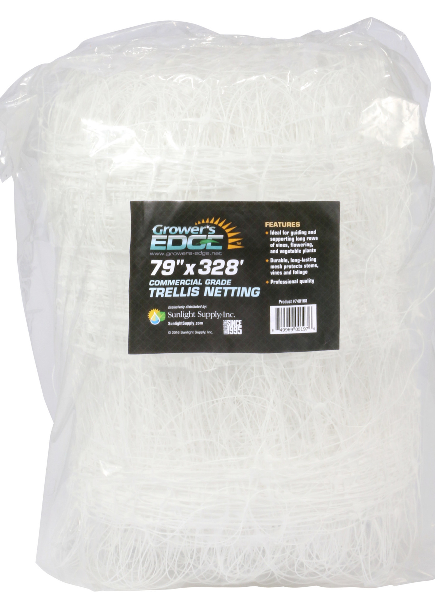 Grower's Edge Commercial Grade Trellis Netting 6.5 ft x 328 ft