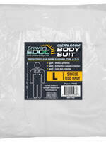 Growers Edge Grower's Edge Clean Room Body Suit - Size L (25/Cs)