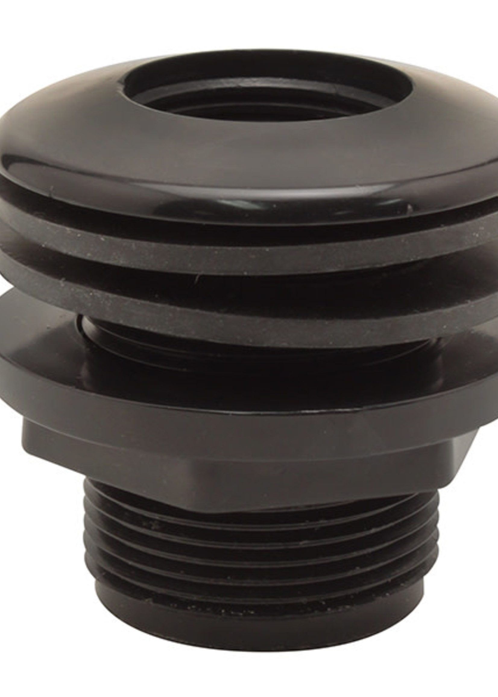 Hydro Flow Hydro Flow Bulkhead Thread/Thread 3/4 in Hole Size 1-1/2 in - Display Box (25/Box)