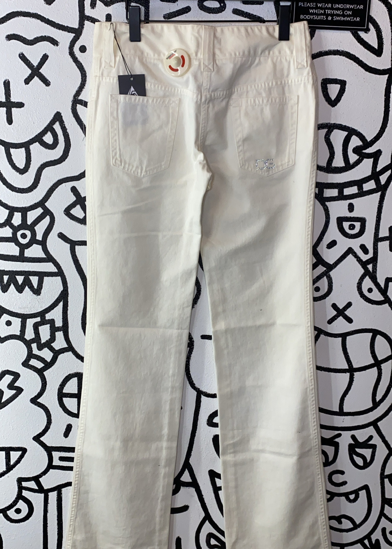 NWT Dolce & Gabbana White Jeans 32"