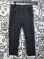 Vintage Levis '99 Black Wash 505 Jeans 36" x 32"