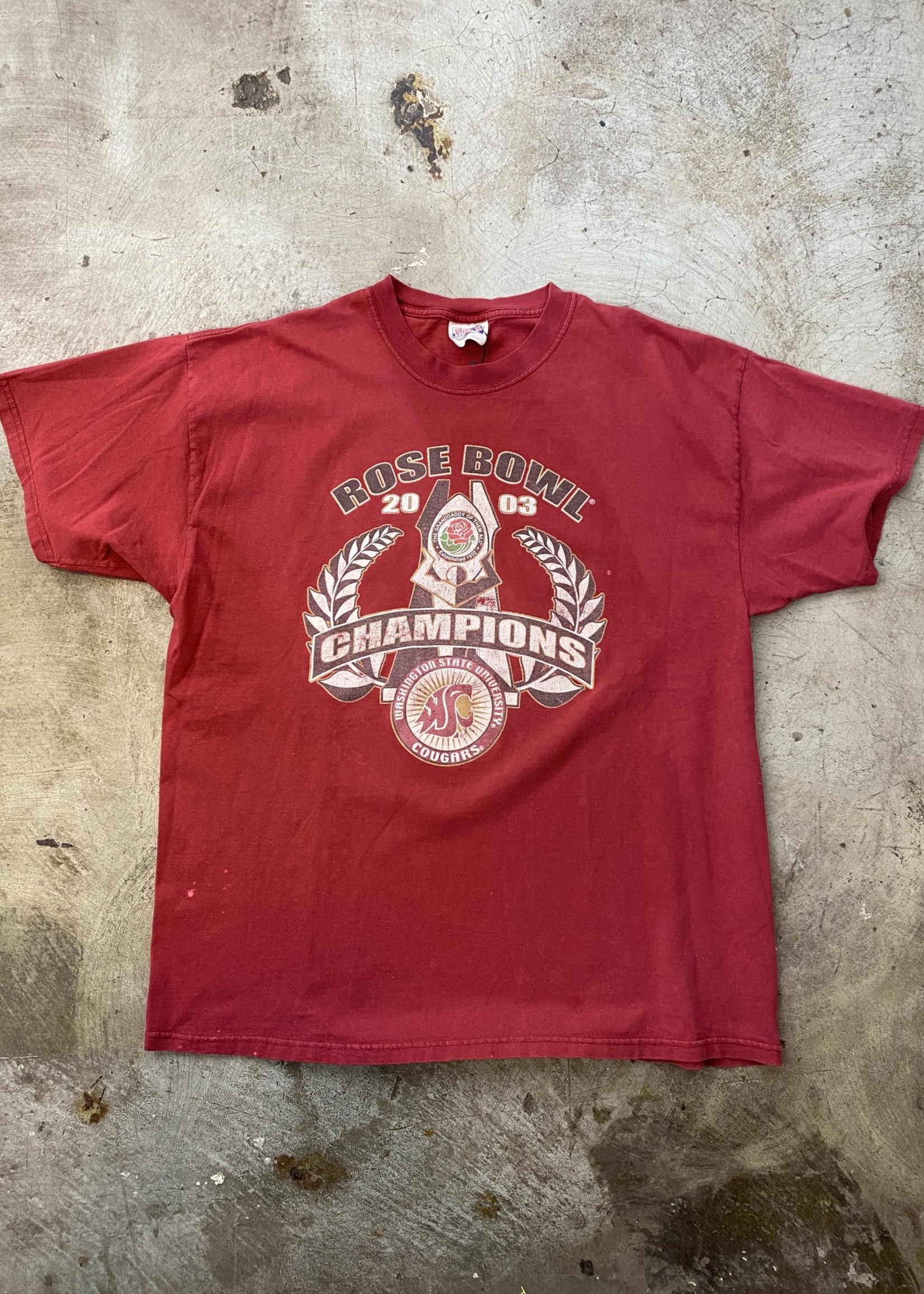 Rose Bowl Champions '03 Red Tee XL