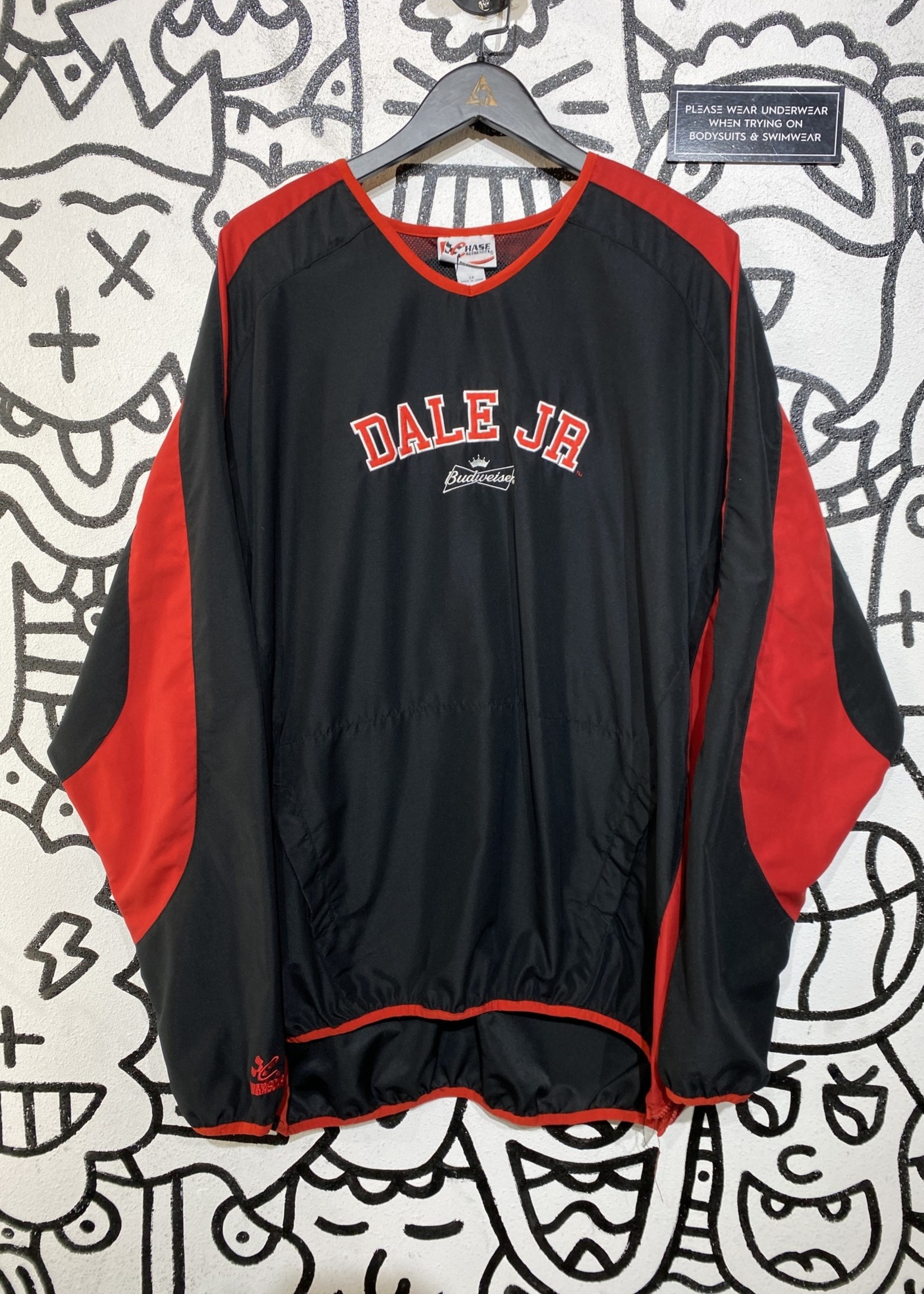 Dale Jr Nascar Chase Authentics Black Sweater 3XL