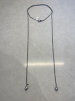 Sterling Silver Wellington & Co Wrap Necklace OS