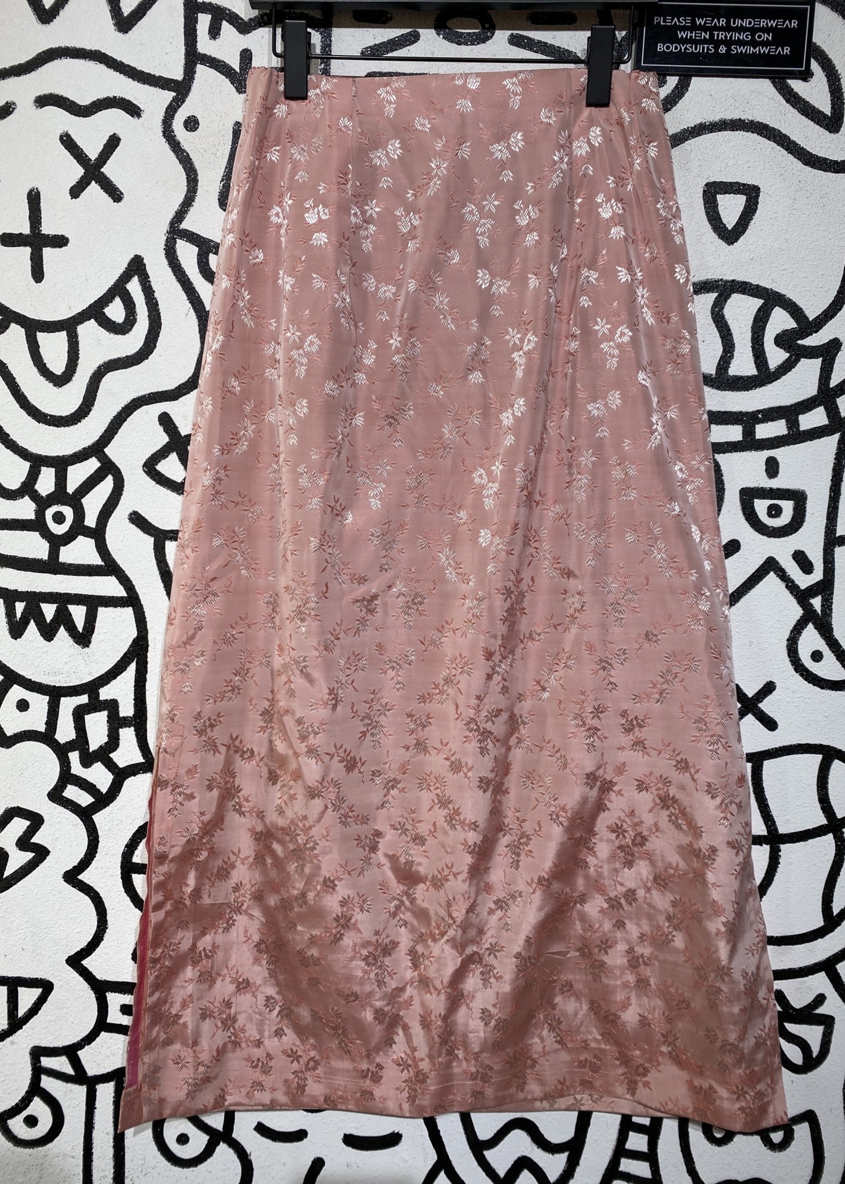 Handmade Pink Flower Skirt 28" - 30"/M