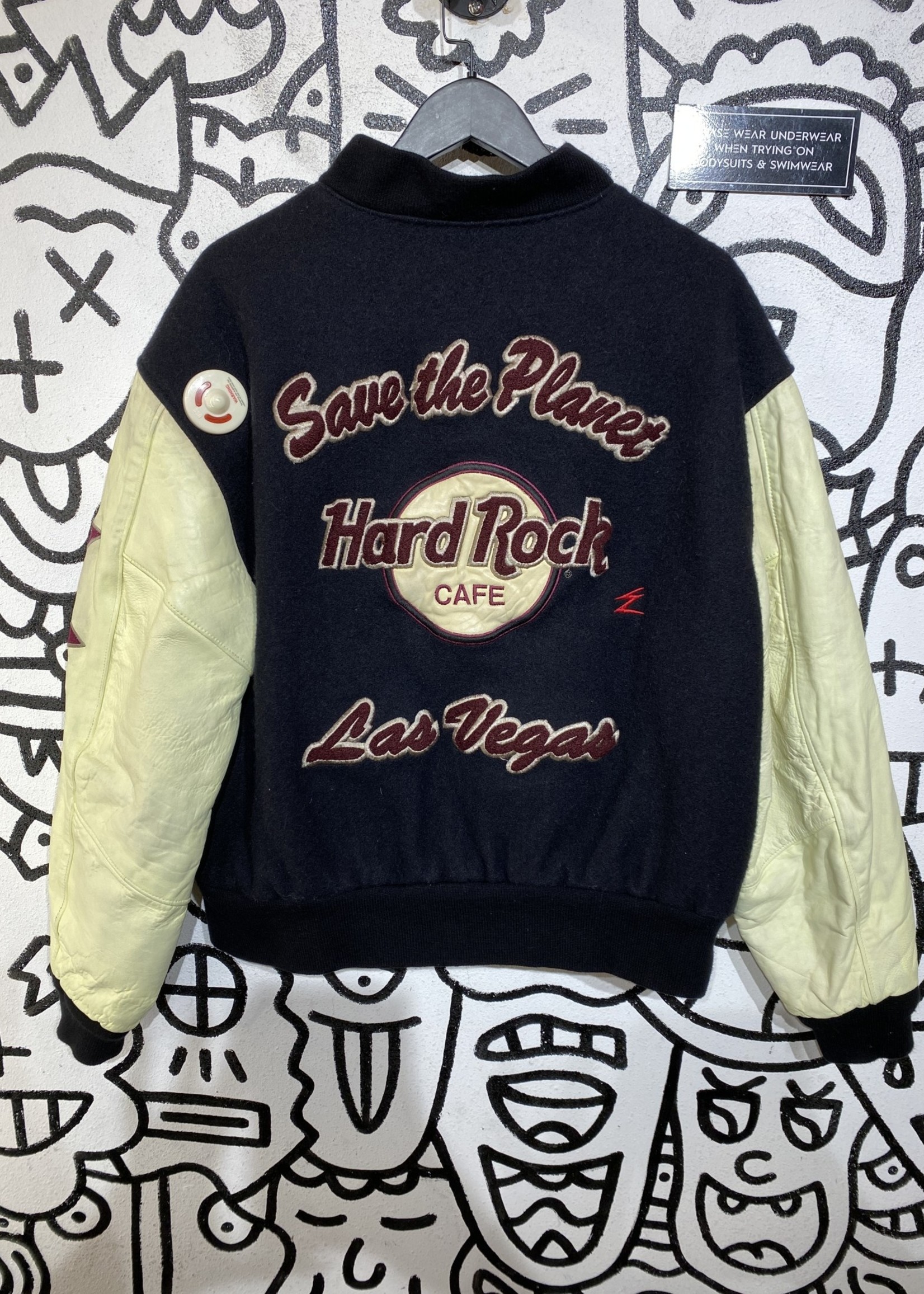 Vintage Hardrock Varsity Jacket XL