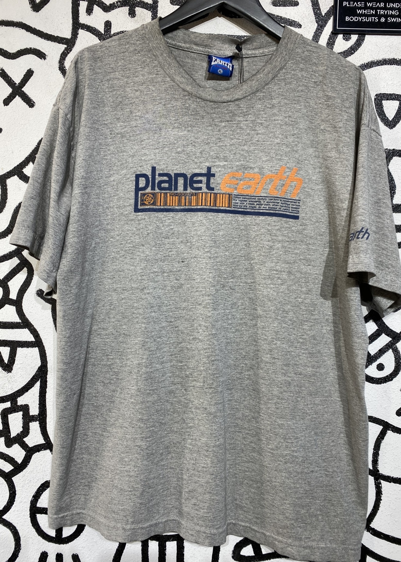 Planet Earth Grey Tee XL
