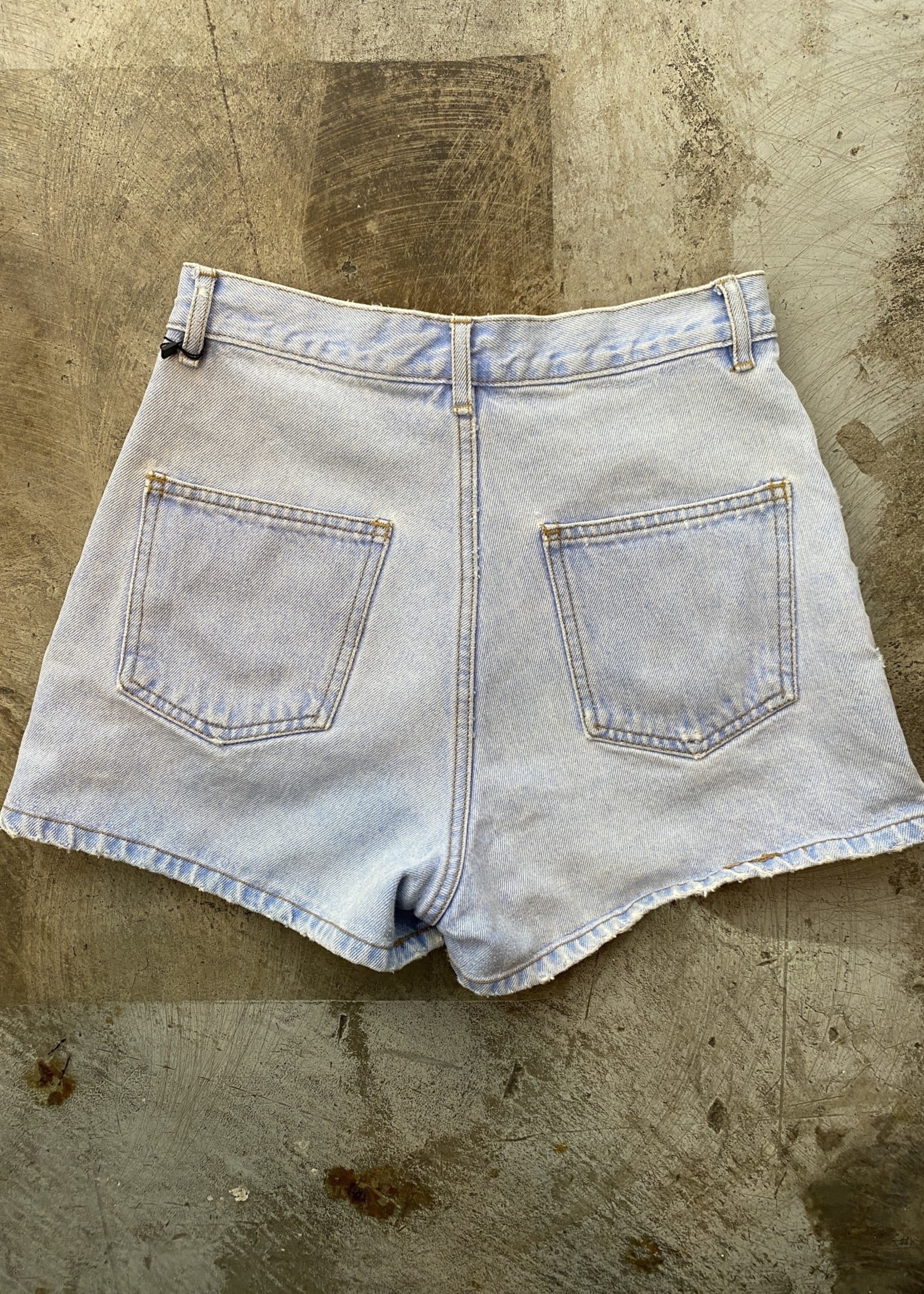 Denim Republic Light Wash High Rise Jean Shorts 26"/XS