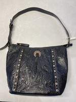 American West Embossed Leather Bag