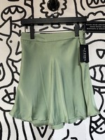 Free People Green Silk Skirt S
