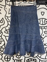 DKNY Long Denim Skirt 32 L
