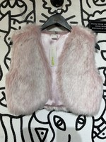 NWT Capelli NY Pink Faux Fur Vest M