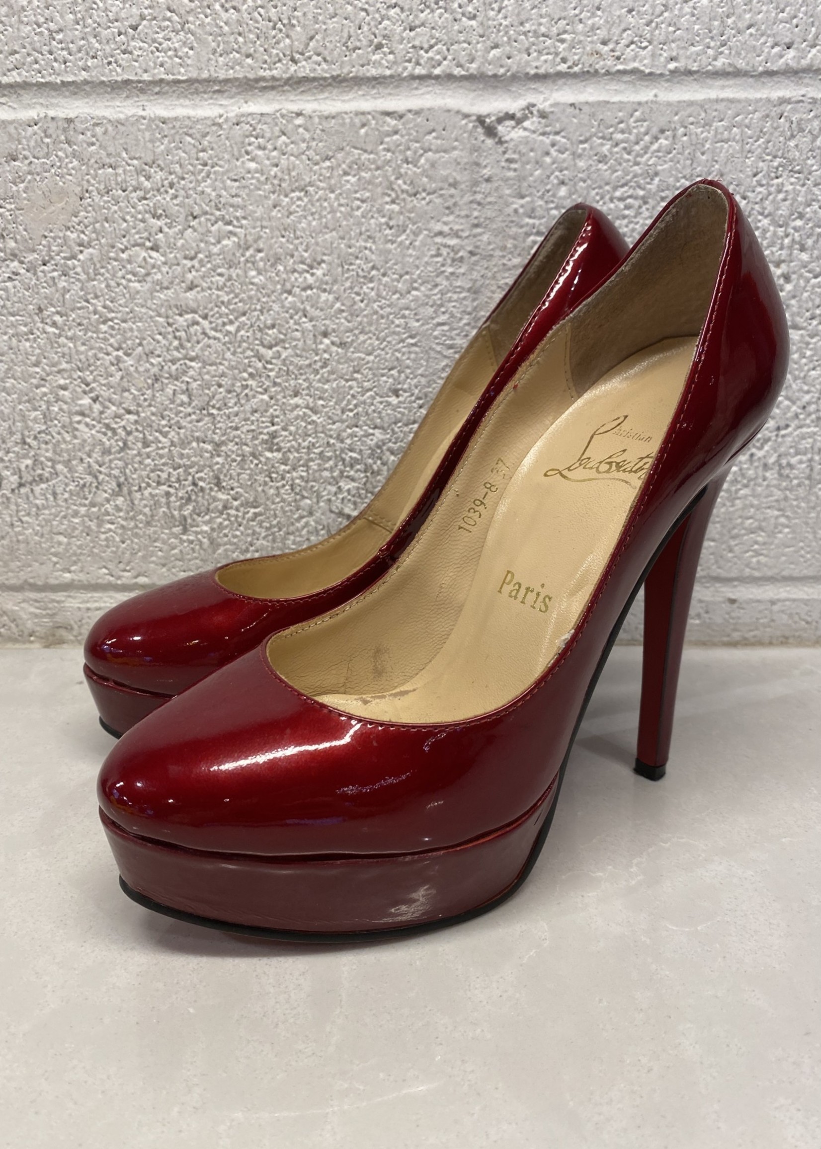 Christian Louboutin Red Patent Heels 37/6