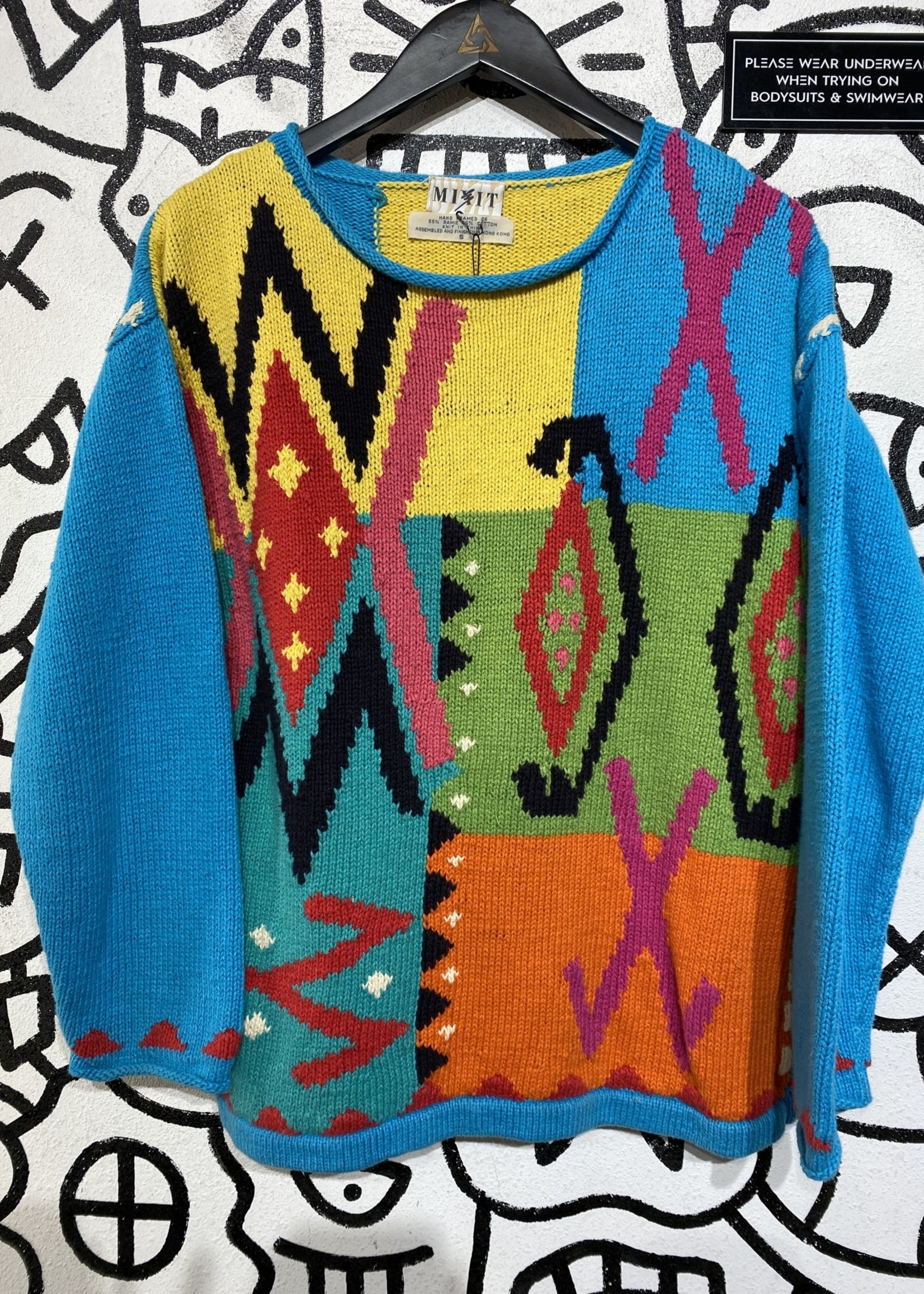 Mixit Multicolor Knit Sweater S