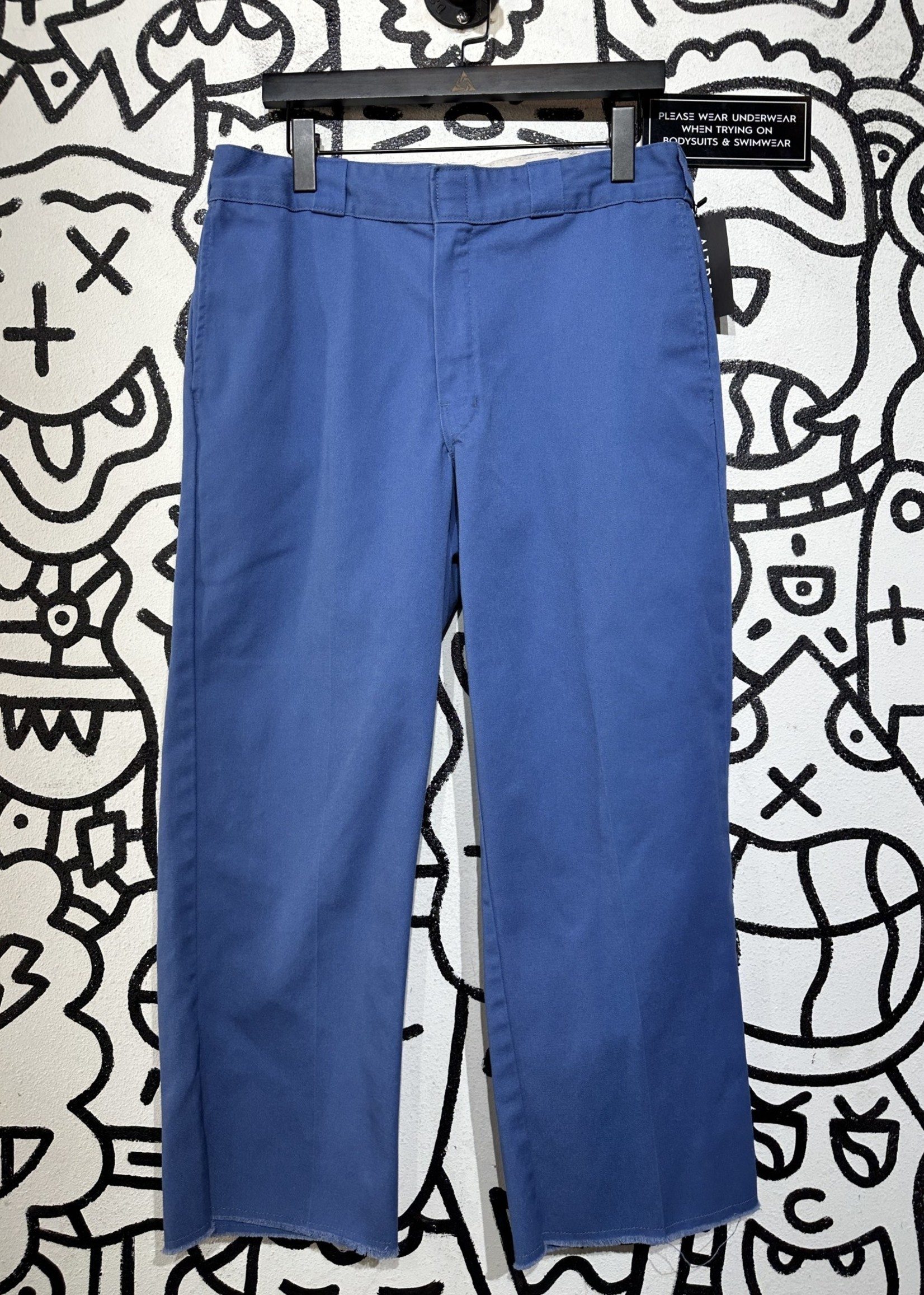 Dickies 874 Original Cropped Blue Pants 34x27