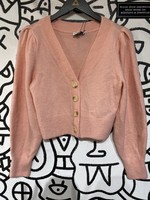 & Other Stories Pink Crop Cardigan XS