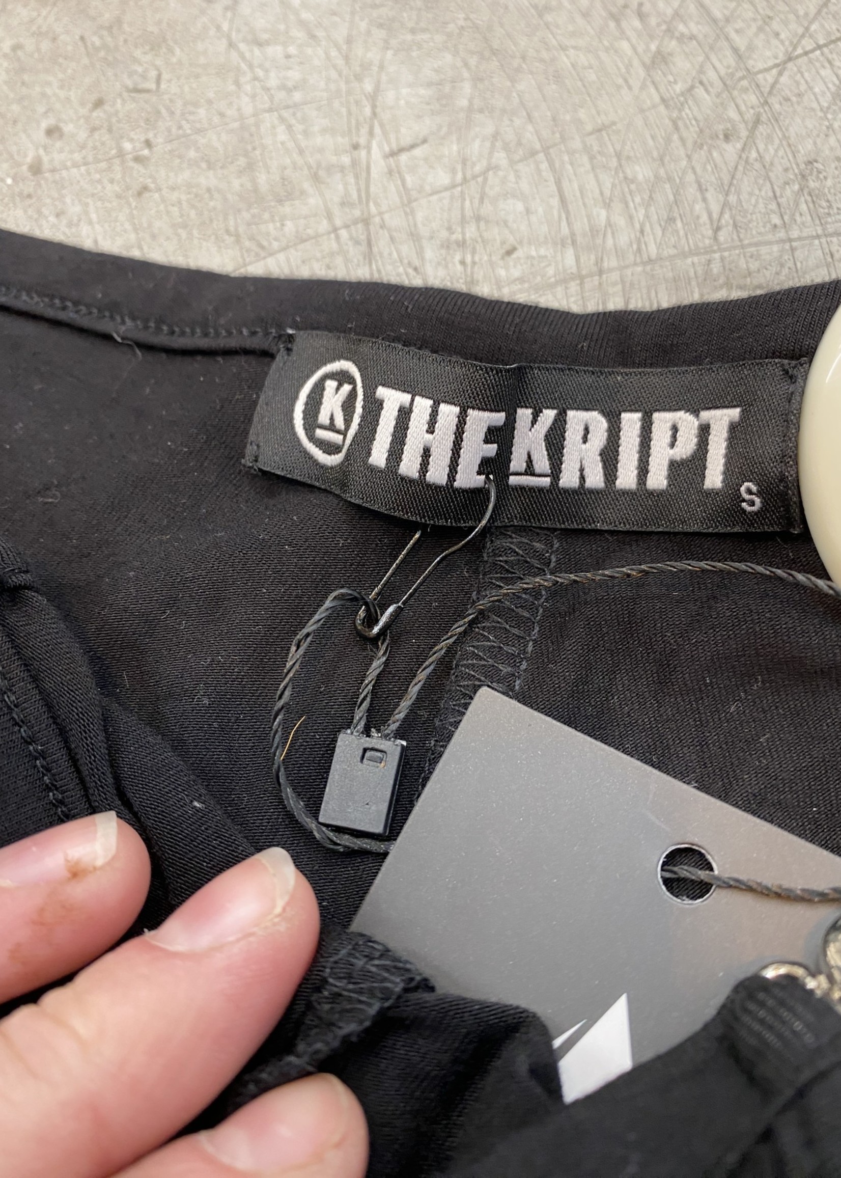 The kript black stretch pants 28-32