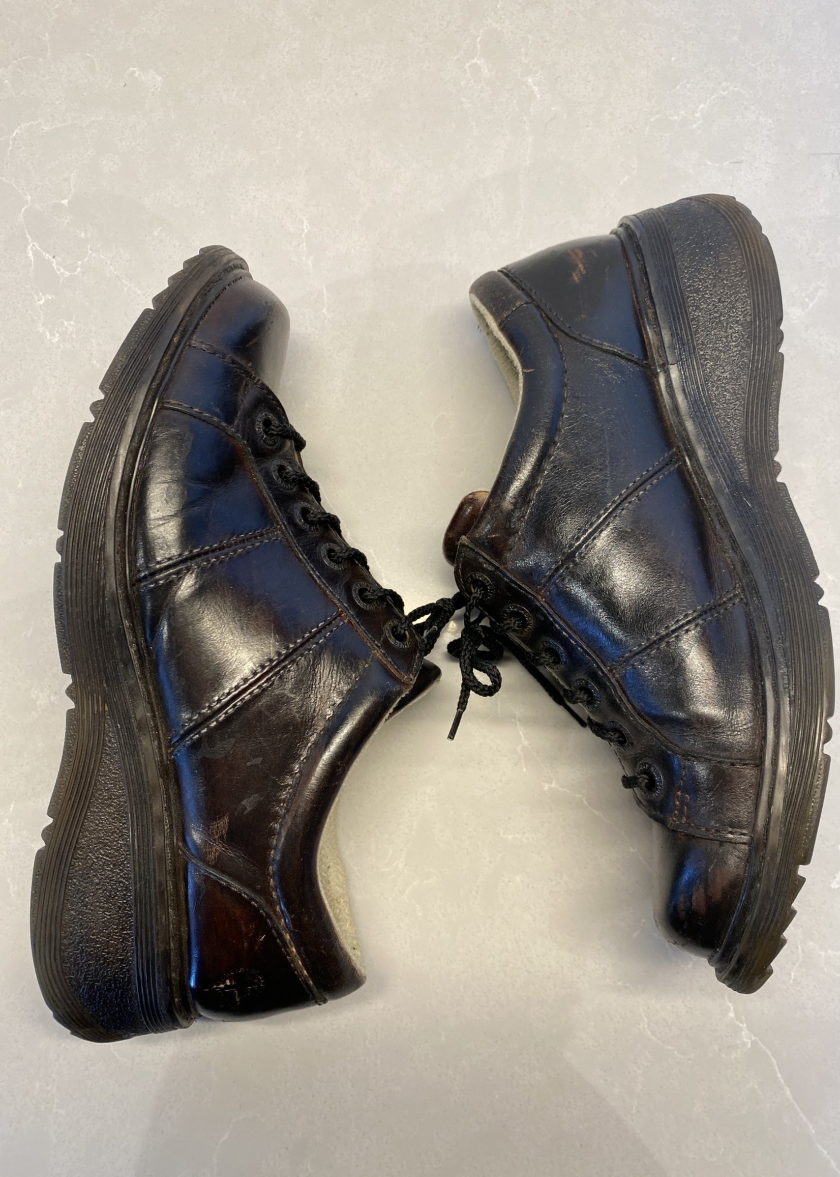Dr Martens Dark Brown Leather Shoes 9