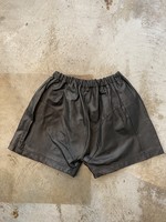 No Label Leather Stretch Shorts 24"-36"