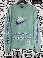 Nike Sportswears Seafoam Green Retro Sweater M