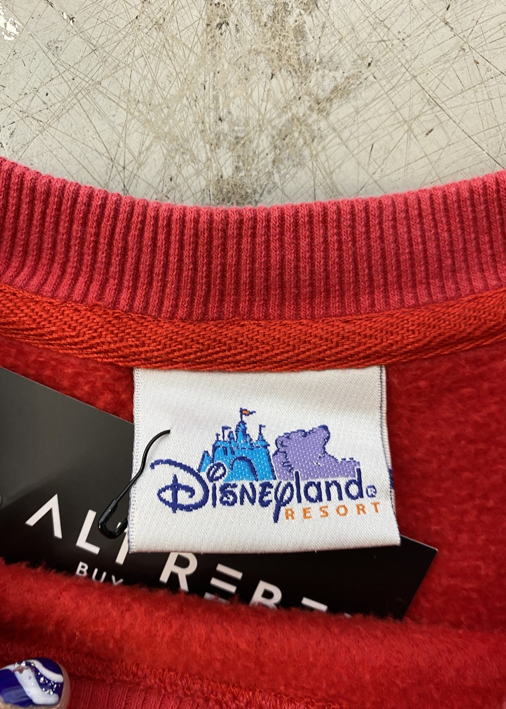 Disneyland 50th Anniversary Red Sweater Fem L