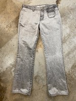 Armani Exchange Y2K Silver Flare Pants 4/28