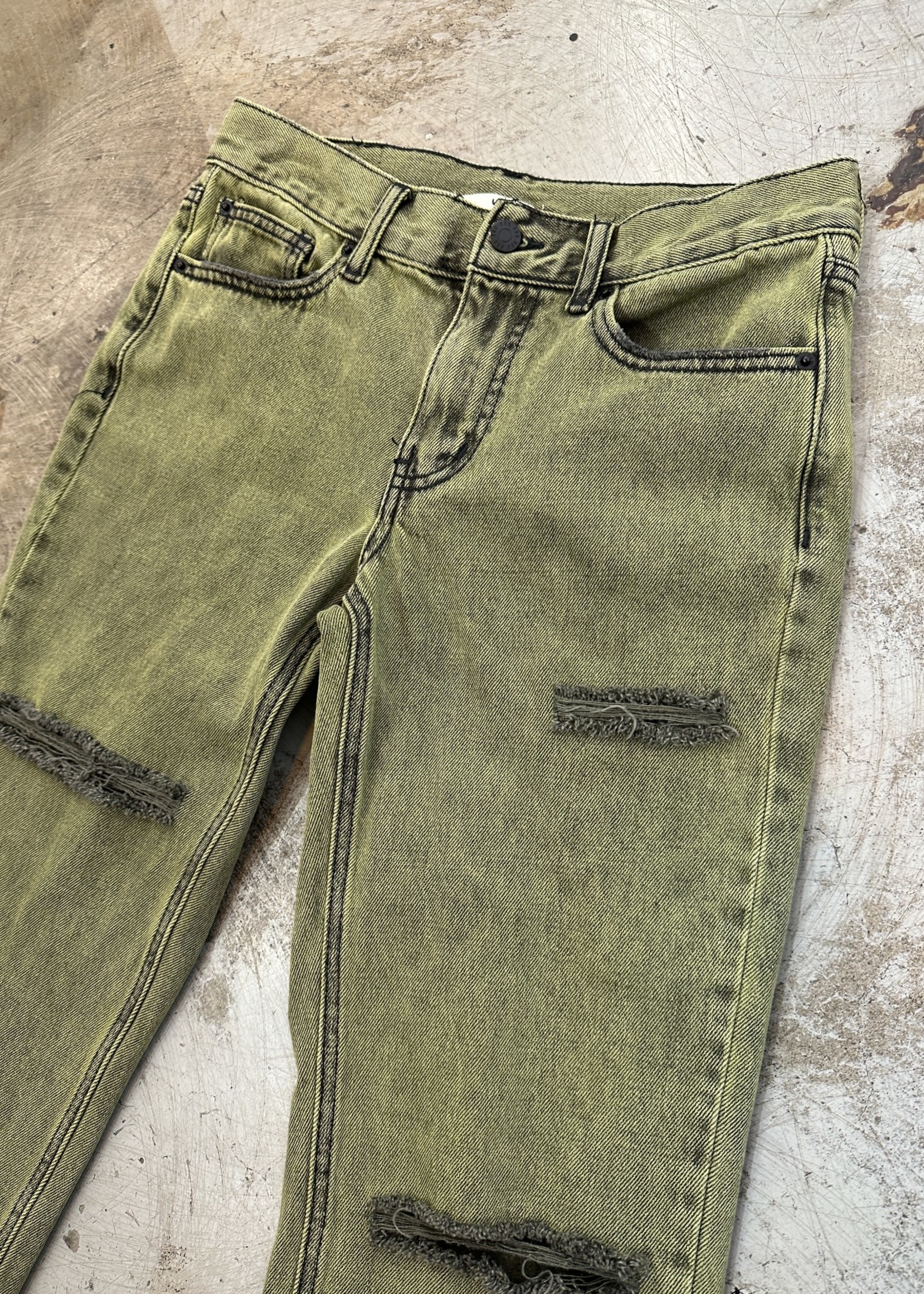 BDG Green Cowgirl Jean 25