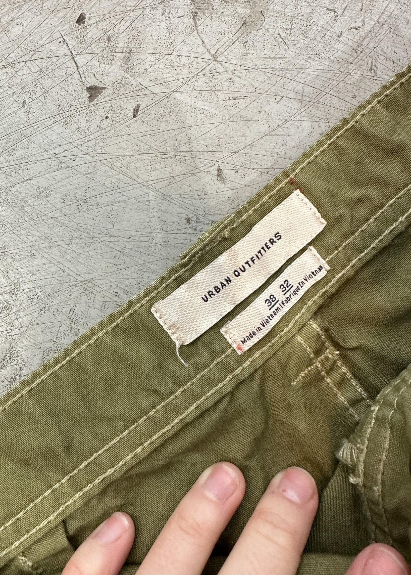 Urban Outfitters Green Carpenter Pants 38x32